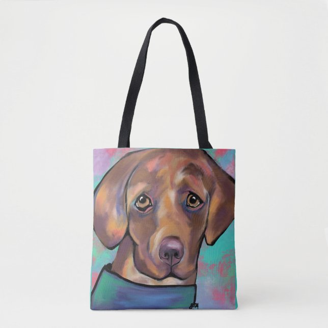 BOLSA TOTE RECUPERADOR DE LABRADOR (Frente)
