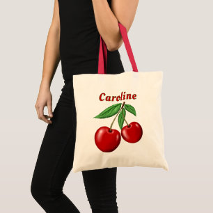 Bolsa Tote Red Cherries - Orçamento Personalizado