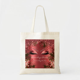 Bolsa Tote Red Florals Olhos Brilhantes Dobras De Casamento B