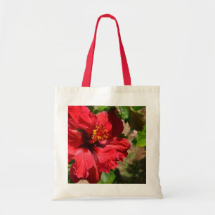 Bolsa Tote Red Hibiscus Bag