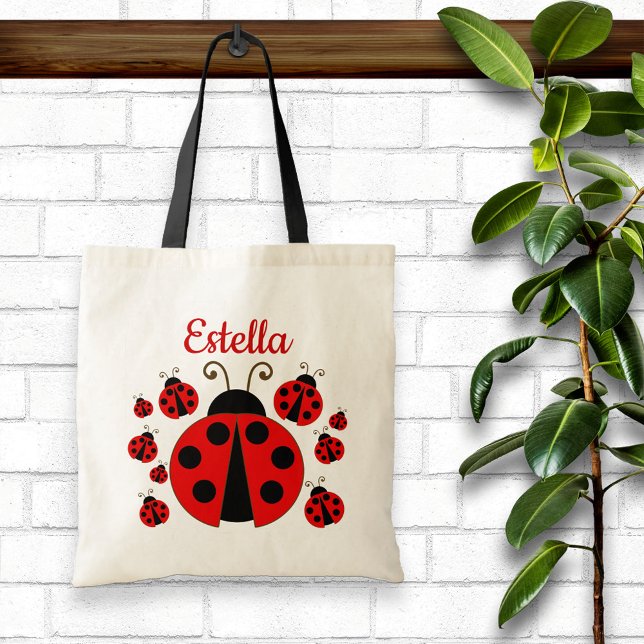 Bolsa Tote Red Ladybug Personalizado Tote Bag (Criador carregado)