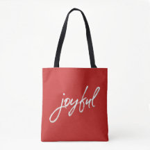Red Modern Script Joyful Natal Red Business