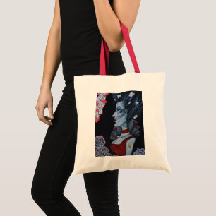 Bolsa Tote Red Queen Of Hearts Alice Wonderland Fantasy Art
