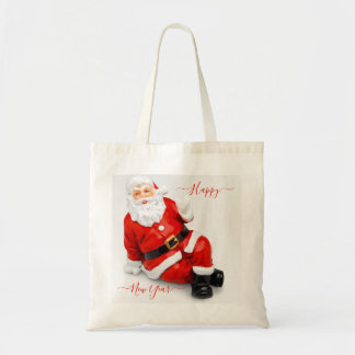 Bolsa Tote Red Santa Claus Tote Bag