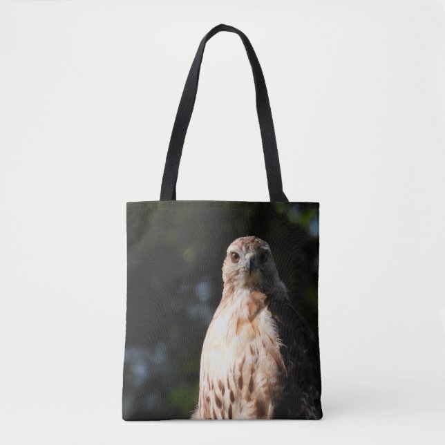 Bolsa Tote Red Tail Hawk Stare (Frente)