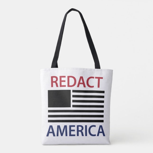 Bolsa Tote REDACT AMERICA T-Shirt (Verso)