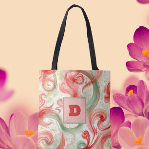 Bolsa Tote Redemoinhos de Expressão Vibrante 