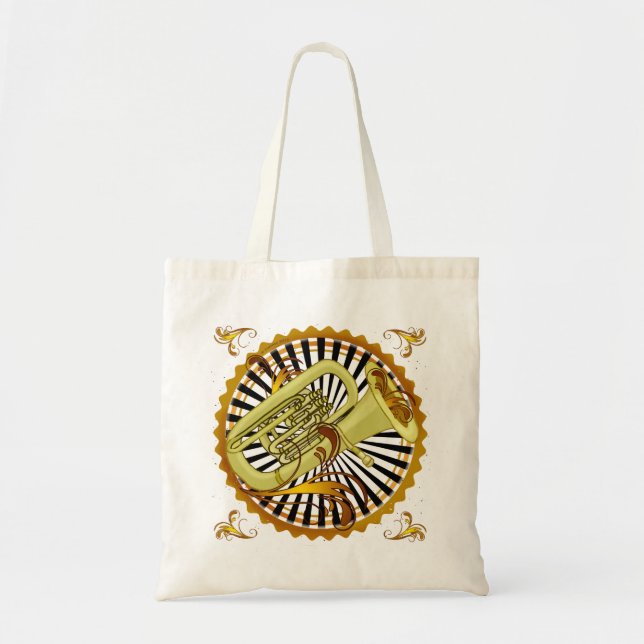 Bolsa tote Redemoinhos de Tuba (Frente)