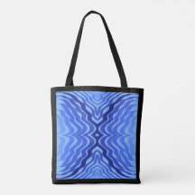 Refletor Blue Waves Moderna Design abstrato