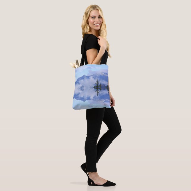 Bolsa Tote Reflexões de Trinity Alps..... (No(a) Modelo)