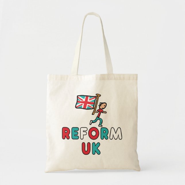Bolsa Tote Reforma do Reino Unido (Frente)