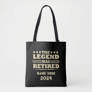 Bolsa Tote Reforma personalizada A Legenda se aposentou