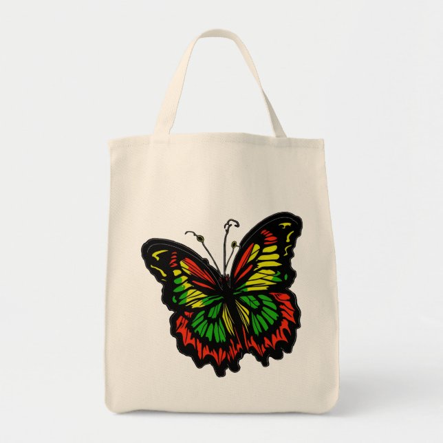 Bolsa Tote Reggae Butterfly (Frente)