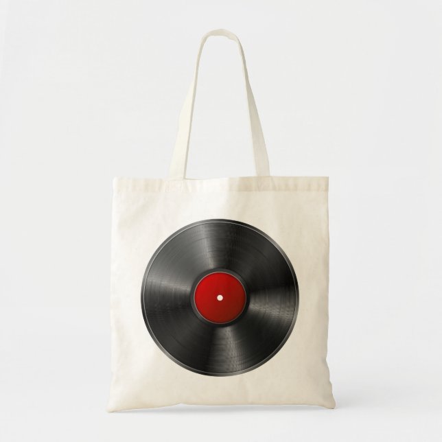 Bolsa Tote Registro de vinil (Frente)