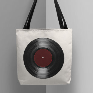 Bolsa Tote Registro de vinilo