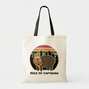 Bolsa Tote Regra de Capybara - Capybara tem sujeira!
