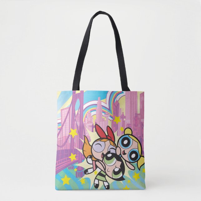 Bolsa Tote Regra de Raparigas Powerpuff (Frente)