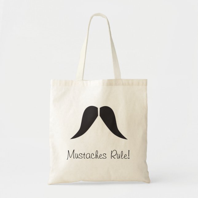 Bolsa Tote Regra dos bigodes! - Sacola (Frente)