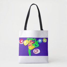Bolsa Tote Rei da arte do cavalo-marinho