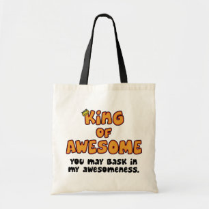Bolsa Tote Rei de impressionante