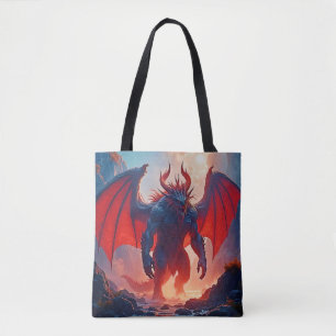 Bolsa Tote Rei Demônio: Arte da Sombra do Dragão Eterno