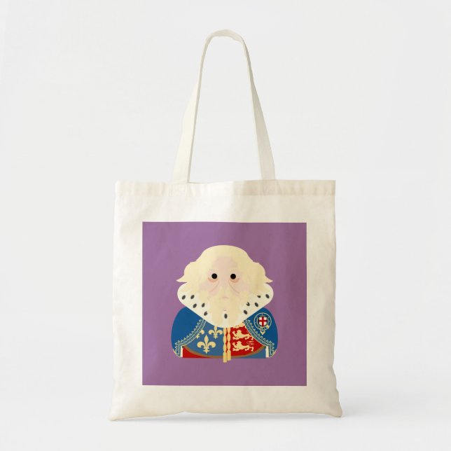 Bolsa Tote Rei Eduardo III da Inglaterra (Frente)