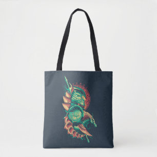Bolsa Tote Rei Nereus Gráfico de Aquaman   Xebel