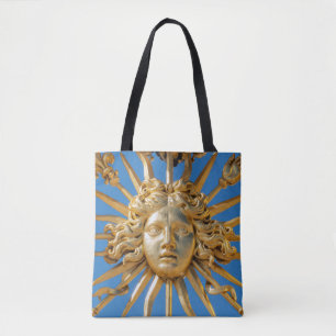 Bolsa Tote Rei Sol no portão Ouro do castelo de Versalhes