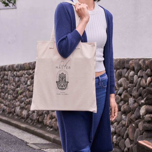 Bolsa Tote Reiki Master Hamsa Hand Evil Eye Yoga Therapist (Reiki Master Hamsa Hand Evil Eye Yoga Therapist Tote Bag )