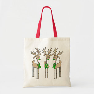 Bolsa Tote Reinador Verde de Fita (Câncer de figado)