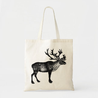 Bolsa Tote Reindeer Bag, Elk Design, Natureza