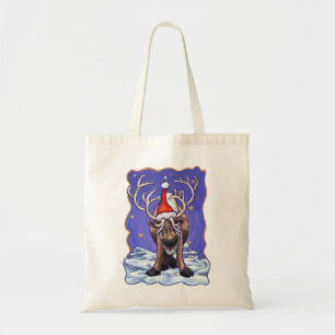 Bolsa Tote Reindeer Holiday