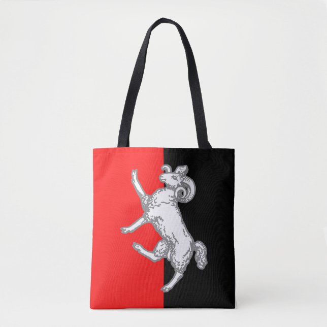 Bolsa Tote Reino de Gleann Abhann Populace Crachá (Frente)