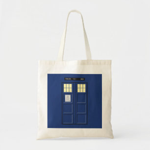 Bolsa Tote Reino Unido - Blue Police Call Box 1