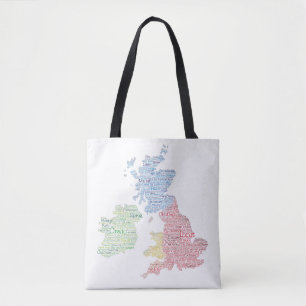 Bolsa Tote Reino Unido / Excelente Reino Unido Slang Word Art
