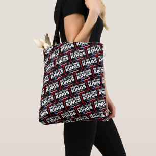 Bolsa Tote Rejeitando Reis desde 1776 Bandeira Patriótica dos