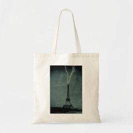 Bolsa Tote Relâmpago em choque com a Torre Eiffel