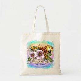 Bolsa tote relax de papagaio