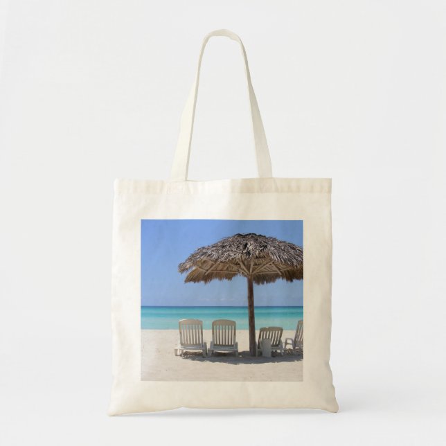 Bolsa Tote Relaxamento na praia (Frente)