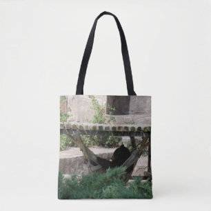 Bolsa Tote Relaxando o Urso