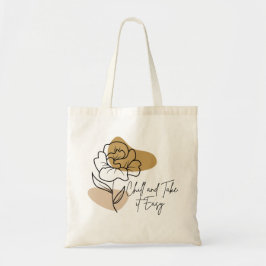 Bolsa Tote Relaxe e fique tranquilo 