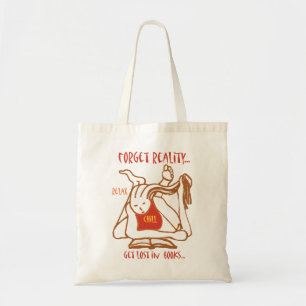 Bolsa Tote Relaxe o chill LAD Library bag