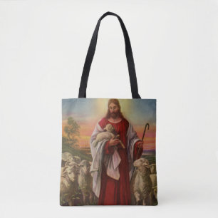 Bolsa Tote Religião Vintage, Cristo do Bando Pastor