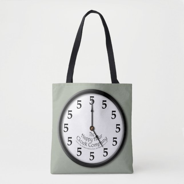 BOLSA TOTE RELÓGIO CINCO HORAS (Frente)