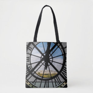 Bolsa Tote Relógio de vidro gigante na Musée d'Orsay - Pari