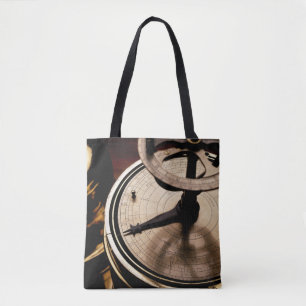 Bolsa Tote Relógio solar equinocial   1880