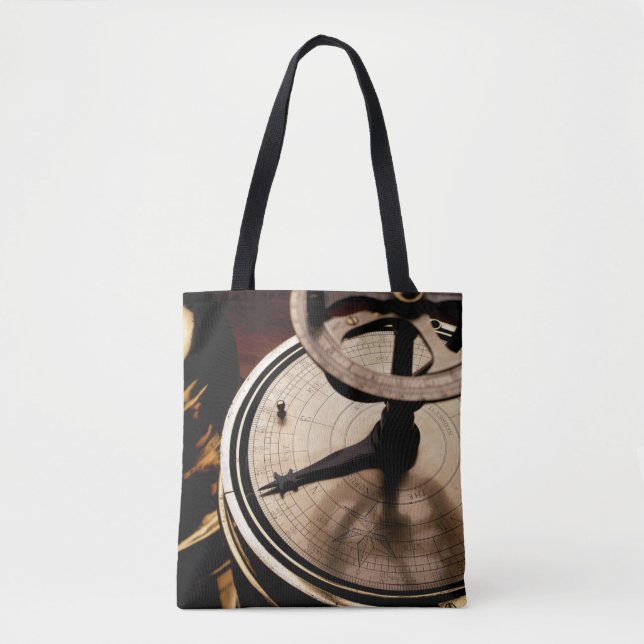 Bolsa Tote Relógio solar equinocial | 1880 (Frente)