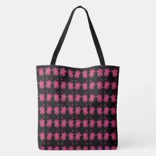 Bolsa Tote Relógios Cucos Rosa