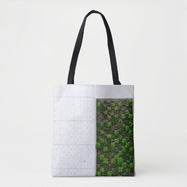 Bolsa Tote relva verde (Frente)