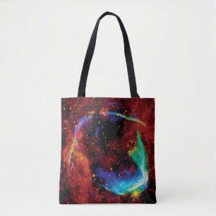 Bolsa Tote Remanescente de Supernova RCW 86 - Foto do Espaço